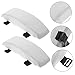 NUOBESTY 1pair Armrest Pads for Office Chairs Arm Covers Arm Rest for Desk Gaming Chair Armrest Covers Comfortable Pads