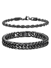 2 Pcs_Cuban&Rope_Black