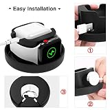 MoKo Storage Box Compatible with Apple Watch Ultra 2/Ultra/SE 2/SE/Series 10/9/8/7/6/5/4/3/2/1, Portable Protective Travel Case for AirPods Pro 2/1/AirPods 3/2/1 Charging Case Holder Dock,SpaceGray