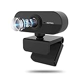 Webcam with Microphone, 1080P HD Web Camera Streaming Computer USB Web Camera for Zoom/Skype/YouTube/Facetime, Best Widescreen Camera for PC Mac Laptop Desktop