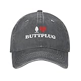 I Love Buttplug Hat I Love My Buttplug Cap Funny Sexy Jokes Men Trucker Hat Deep Heather