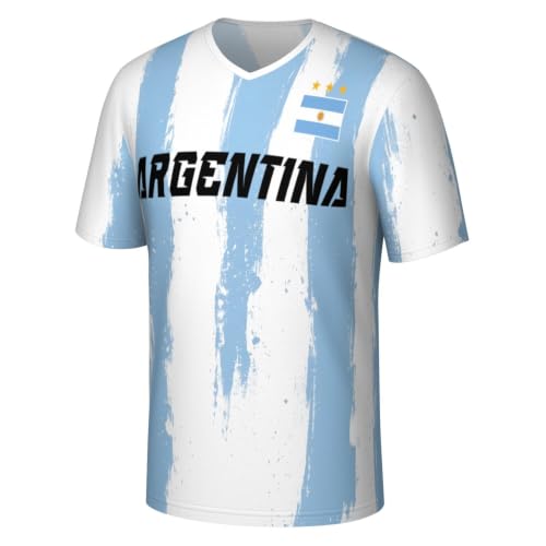2026 Soccer Cup Fan Jersey Shirt Collection Retro Streetwear Football Argentina Shirts for Men & Women Soccer Lover Practice Jerseys XL