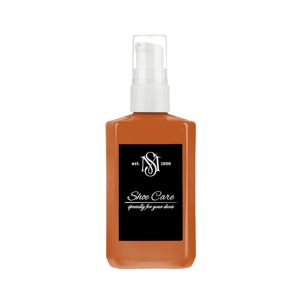 Bálsamo de cuero - NCS S 3060-Y60R Terracota profunda - Acondicionador suavizante de zapatos y revitalizador de color para artículos de cuero suaves - 100.5 ml / 100 ml
