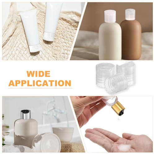 Bouchons à pression de rechange durables contre les fuites de flacon de shampooing - 8