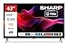 Sharp QLED Fernseher 43 Zoll Smart TV Powered by TiVo - 4K UHD Fernseher mit Dolby Vision HDR, Dolby Atmos und Triple-Tuner, QLED TV 43HM5745E (2026)