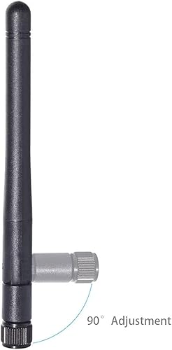 Miniatura 5 de CORONIR WiFi de banda dual 2.4GHz 5GHz 5.8GHz 3dBi MIMO RP-SMA antena macho para enrutador WiFi repetidor de señal inalámbrico tarjeta de red USB