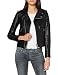 Produktbild Schott NYC Damen Lederjacke LCW1601D, schwarz, Gr.36 (Herstellergröße: S)