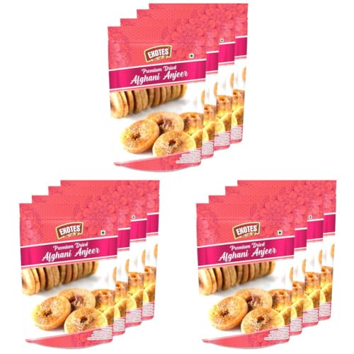 Image of Exotes Big Size Anjeer (Dry Figs), 4 X 250 g (Pack of 3)