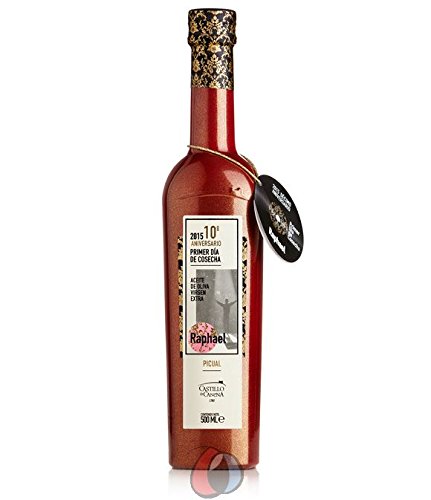 (Picual) - First Press Day - Extra virgin olive oil - 6 x 500 ml glass bottle Roberto Verino Design By Oliva Oliva Internet SL