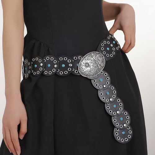Subcultures Belt For Women Fashion Hollowed PU Leather Belt Ethnic Eyelets Waistband For Dress 2000s Girl Waist Decors Corset4