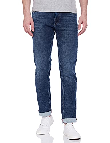 KILLER Mid Tone Wash Cotton Polyester Fleece Slim Fit Mens Jeans (A219111SLMDORBU-P)