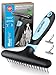 Bluepet® GlanzTanz Fell-Entwirrer Entfilzungskamm - Entfilzer Striegel für langhaar Hunde, Katzen & Pferde - Hundebürste/Katzenbürste entfernt Knoten, Unterfell & Verfilzungen + Massage
