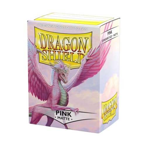 Image of Dragon Shield Sleeves Matte Card Game, Pink