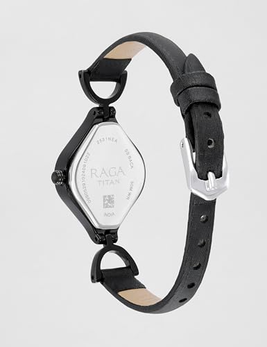 Image of Titan Raga Analog Black Dial Women's Watch -NM2531NL01 / NL2531NL01 /NP2531NL01
