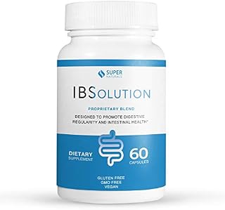 All Natural IBS Relief by IBSolution - Made in USA, Non-GMO, Gluten Free