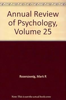 Hardcover Annual Review of Psychology Volume 1974 Book