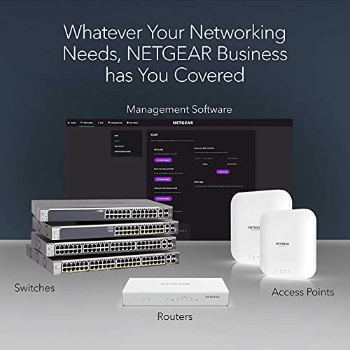 Image of NETGEAR 16-Port Gigabit Ethernet Unmanaged PoE Switch (GS516UP) - with 8 x PoE+ and 8 x Ultra60 PoE++ @ 380W, Desktop or Rackmount, and Limited Lifetime Protection (Renewed)