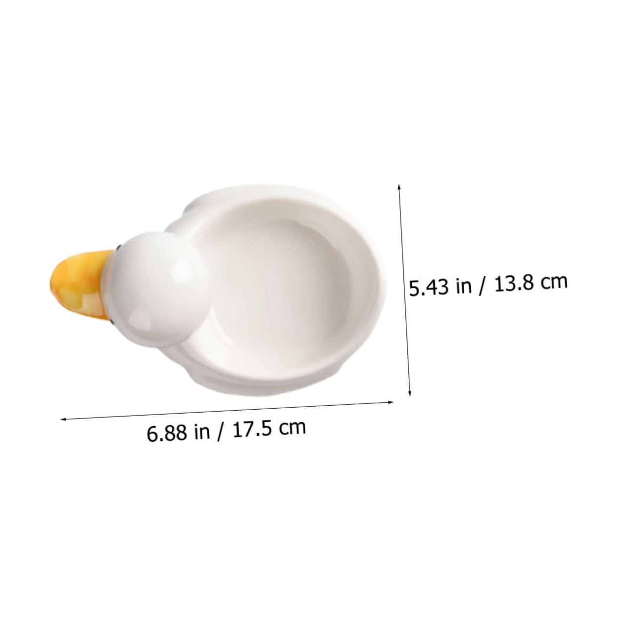 DECHOUS Support à Baguettes Décoratif Accessoire de Cuisine Blanc Repose-Baguettes pour Ustensiles