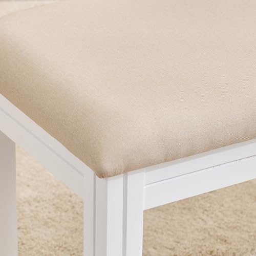 Image of Home Centre | Montoya | Solid Wood | Dining Benches | White | 1 Year Warranty