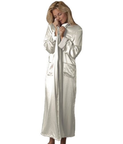 100% Silk, Spa Robe for Women, Il Cieli or Heavenly Collection