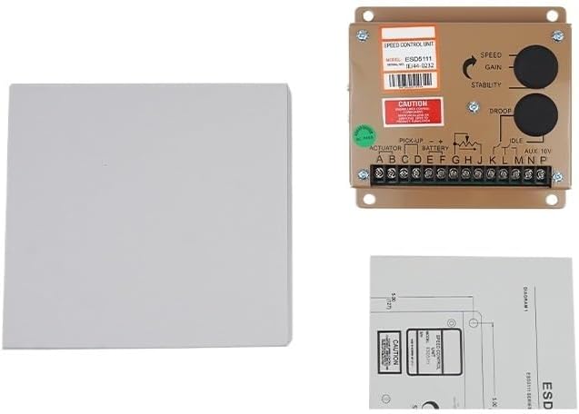 ESD5111 Automatic Speed Governor for Diesel Generator Engine Speed Control Unit