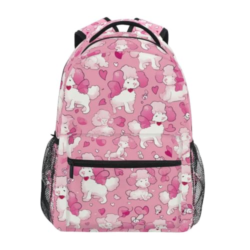 Cartable mouton blanc confortable au design soigné pour enfant