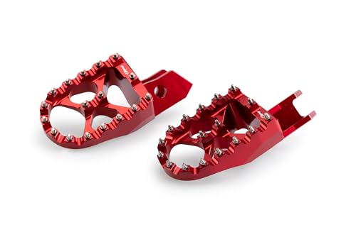 Repose-pieds Off-Road antidérapant Puig 21091R pour un contrôle maximum en course