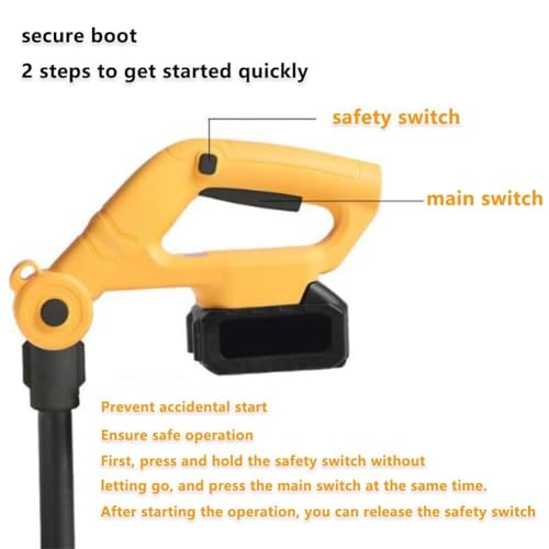 Pelle à neige électrique sans fil et souffleuse de 45cm orientable - 6