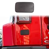 Voodonala for Jeep JK Rear License Plate Deletion Panel Bracket Delet for 2007-2018 Jeep JK JKU, Bla