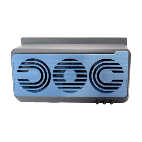 Ventilador con accionamiento solar para ventanas de coche - Uso multifuncional, aire refrescante a la llegada | Refrigeración bien mantenida y limpia, refrescante, circulación a través del