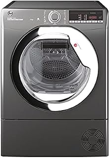 Hoover H-Dry 300 HLEC9TCER Freestanding Condenser Tumble Dryer, Easy Empty, WiFi Connected, 9 kg Load, Graphite