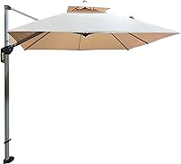 Vista 4 de Garden Winds Cubierta superior de repuesto compatible con el paraguas Purple Leaf Square ZYLRS10 - Riplock 500