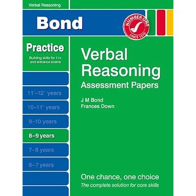 Bond Assessment Papers Verbal Reasoning 8-9 yrs