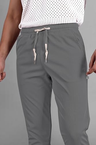 Image of Septem Men's Cotton Blend Track Pants for Active Lifestyles, Stylish Design Comfortable and Versatile Active Wear Combo Pack of 2|81