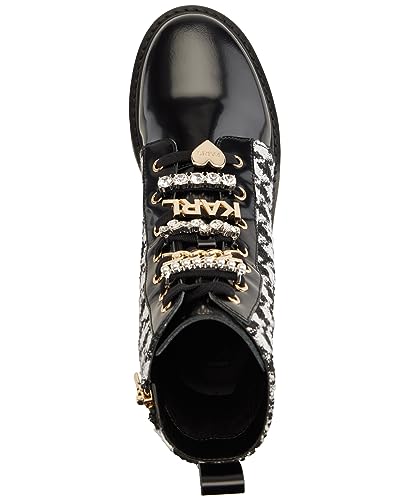 Karl Lagerfeld Paris Women's Everyday Cold Weather Mela-Combat Boot4