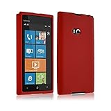 nokia lumia 900 windows 10  Seluxion – Carcasa Silicona Nokia Lumia 900 color rojo
