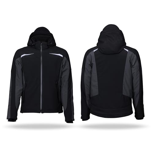 Veste météo KÜBLER Classiq noire XS résistante contre le vent et la saleté