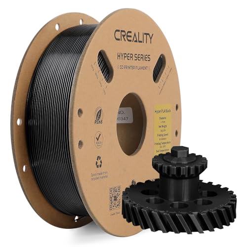 Creality Hyper ABSフィラメント 高速 1.75mm 1KG (2.2lbs)/スプール 350mm/s 高速印刷 専門フィラメント 3Dプリンター フィラメント ABS分解性 環境に優しい FDM 3Dプリンター用フィラメント ハイパーフィラメント K1 Max/Ender 3 V3/Ender 3 V3 SE/KE用フィラメント 寸法精度±0.05mm
