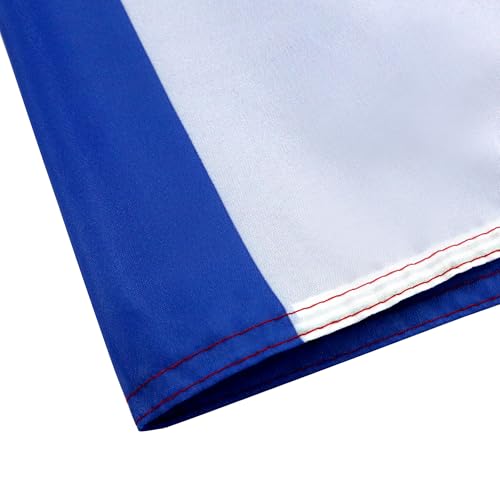 Image of AZ FLAG - France Flag - 2x3 Ft - 100D Polyester French Banner with Two Metal Grommets - Fade Resistant - Vivid Colors - 2' x 3' Feet - 90x60 Cm