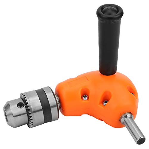 Portable Compact Right Angle Drill Attachment, Right Angle Drill Adapter, 90 Degree Drill Attachment, Punch Adapter for Woodworker DIY Industrial Use