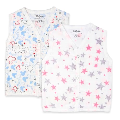 Image of Kidbea Extra Soft Mulmul Cotton Jhabla Cloth for New Born Baby Set