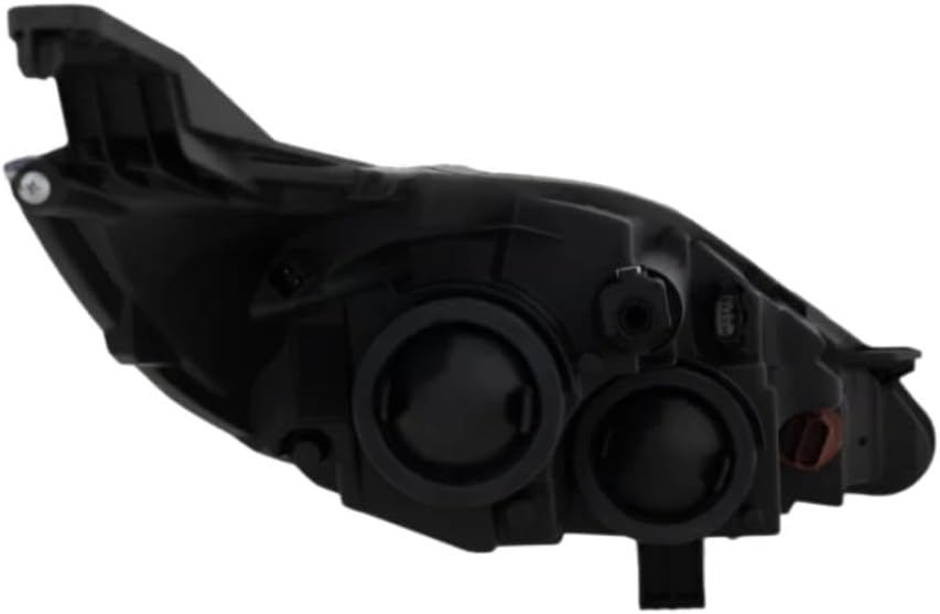 For Ford Fiesta 2011 2012 2013 Headlight Assembly Driver Side | CAPA Certified | Chrome | Sedan/Hatchback/S/SE/SES/SEL/Titanium Model | Replacement For FO2502295, FO2502295C | BE8Z13008B