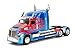 Jada Toys Transformers T5 Optimus Prime, Western Star 5700 Ex Phantom, 253115003 - Coche de Juguete (Escala 1:24), Color Azul y Rojo