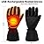 Heated Gloves for Men Women,Waterproof Touchscreen Hand Warmer Electric Heating Gloves for Outdoor Sports Cycling Skiing Motorcycling Hunting