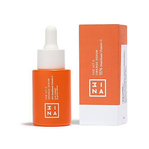 3INA MAKEUP   The Vit C Orange Serum   Transparente   15 % de Vitamina C estabilizada   Serum Vitamina C facial efecto antioxidante   Ilumina y reduce la hiperpigmentación     Vegan   Cruelty Free