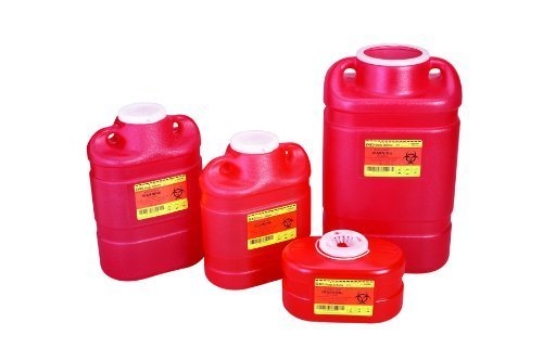 Sharps Disposable Container 8.2 Quart Cs12 by BD (Becton Dickinson)