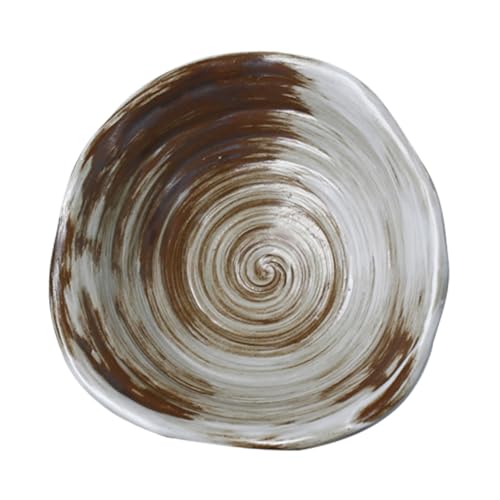 BESTonZON Japanische Keramik pflanzschale mit Fuß Unregelmäßiger Bonsai Topf aus Hochwertiger Keramik Dekorative Blumentopf Schale für Sukkulenten und Vielseitig für Innen und Außen