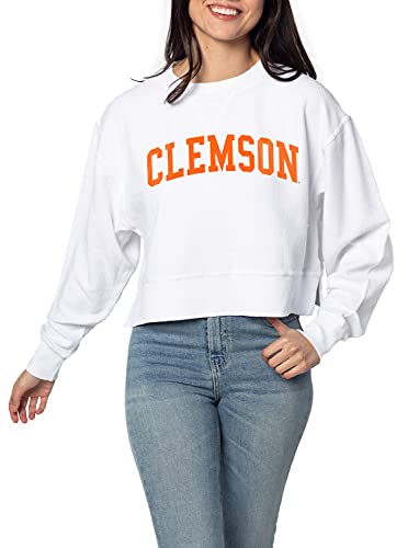Image of chicka-d NCAA womens Corded Boxy Pullover