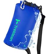 Treklean Lightweight Dry Bags Waterproof for Kayaking,5L/10L/20L/35L Roll Top Dry Sack Waterproof...