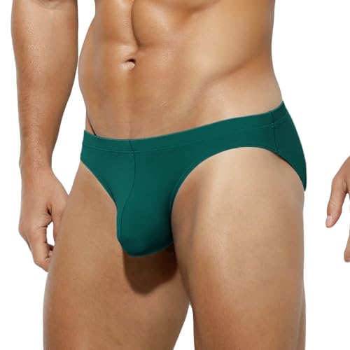 Arjen Kroos Men's Solid Briefs Underwear Pouch Triangle Panties Soft Low Rise Underpants